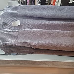 Long sleeveless powder blue cardigan, NWT🎉🩵🎊